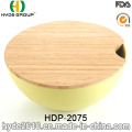 New Design Eco-Friendly Bamboo Fiber Salad Bowl (HDP-2075)